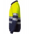 Sudadera bicolor de alta visibilidad 305703. Velilla4