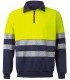 Sudadera bicolor de alta visibilidad 305703. Velilla1