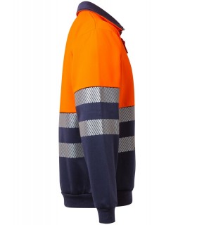 Sudadera bicolor de alta visibilidad 305703. Velilla7