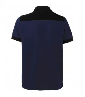 Polo Stretch bicolor de manga corta 105519S. Velilla7
