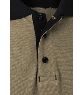 Polo Stretch bicolor de manga corta 105519S. Velilla5
