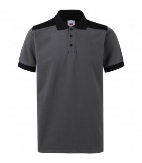 Polo Stretch bicolor de manga corta 105519S. Velilla10