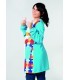 Bata escolar estampada de mujer especial Autismo 5987. Garys2