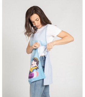 Casulla escolar estampada de mujer personalizable 200018. Garys2