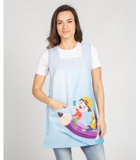 Casulla escolar estampada de mujer personalizable 200018. Garys1