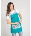 Casulla escolar estampada de mujer NIÑOS ABC 200011. Garys1