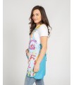 Casulla escolar estampada de mujer ABECEDARIO 200005. Garys2