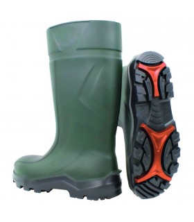 Bota de seguridad de agua libre de metal certificada en S5 en PU 06430. ISSALINE1