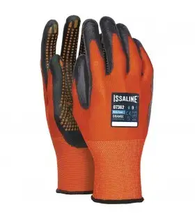 Guantes Dots Catch recubierto de espuma de nitrilo punteada 07362. PACK 12 und. ISSALINE1