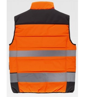 Chaleco de alta visibilidad acolchado C2950. Workteam4