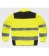 Parka de alta visibilidad acolchada con capucha oculta C2951. Workteam2