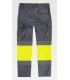 Pantalón de Alta visibilidad elástico Slim Fit C3218. Workteam2