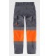 Pantalón de Alta visibilidad elástico Slim Fit C3218. Workteam4