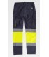 Pantalón de Alta visibilidad elástico Slim Fit C3218. Workteam6