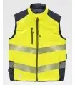 Chaleco alta visibilidad reversible C8250 con cuello alto. Workteam