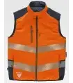Chaleco C8250 Alta visibilidad con cuello alto. Reversible. Workteam 5