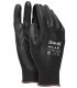 Guantes de poliéster revertido de poliuretano 07284. PACK 12 und. ISSALINE NG