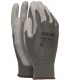 Guantes de poliéster revertido de poliuretano 07285 SOFT CATCH. PACK 12 und. ISSALINE GR
