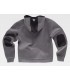 Sudadera S9485 combinada. Con capucha. Workteam 2