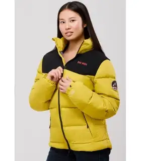 Parka SALW 12103203 mujer con relleno de pluma reciclada. ROC NEIGE 4