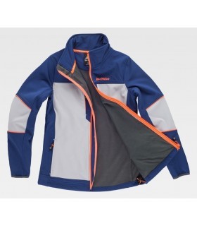 Cazadora Softshell RN1010001 de mujer combinada. ROC NEIGE 2