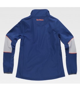 Cazadora Softshell RN1010001 de mujer combinada. ROC NEIGE 3