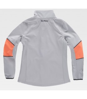 Cazadora Softshell RN1010001 de mujer combinada. ROC NEIGE 9