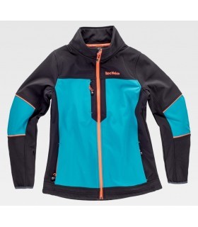 Cazadora Softshell RN1010001 de mujer combinada. ROC NEIGE 14
