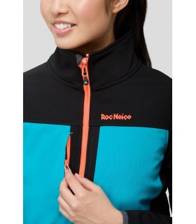 Cazadora Softshell RN1010001 de mujer combinada. ROC NEIGE 19