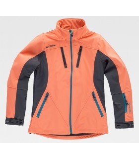 Cazadora Softshell RN1010002 de mujer combinada. ROC NEIGE