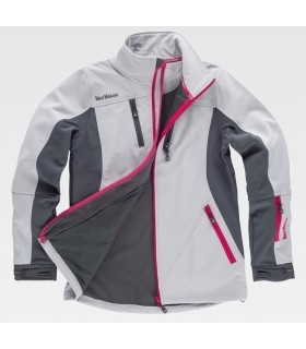 Cazadora Softshell RN1010002 de mujer combinada. ROC NEIGE 8