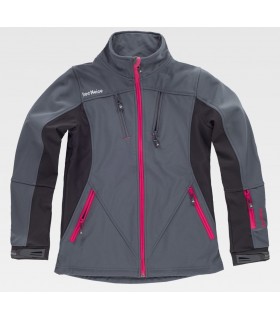 Cazadora Softshell RN1010002 de mujer combinada. ROC NEIGE 14