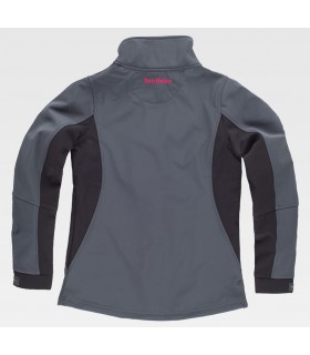Cazadora Softshell RN1010002 de mujer combinada. ROC NEIGE 16