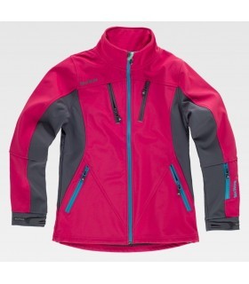 Cazadora Softshell RN1010002 de mujer combinada. ROC NEIGE 22