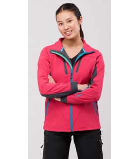 Cazadora Softshell RN1010002 de mujer combinada. ROC NEIGE 24