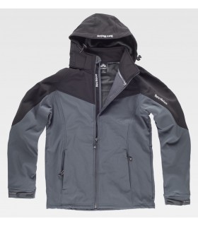 Cazadora Softshell RN2010003 de hombre combinada. ROC NEIGE 8