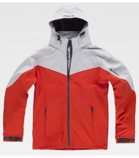 Cazadora Softshell RN2010003 de hombre combinada. ROC NEIGE 15