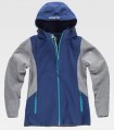 Cazadora Softshell RN1010003 de mujer combinada. ROC NEIGE