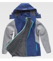 Cazadora Softshell RN1010003 de mujer combinada. ROC NEIGE 2