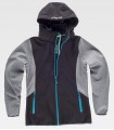 Cazadora Softshell RN1010003 de mujer combinada. ROC NEIGE 8