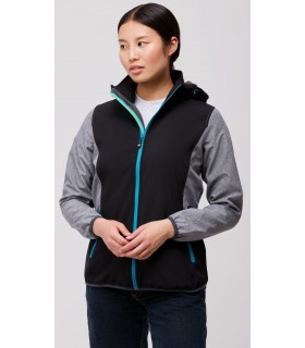 Cazadora Softshell RN1010003 de mujer combinada. ROC NEIGE 11