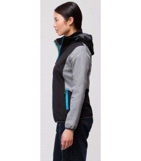Cazadora Softshell RN1010003 de mujer combinada. ROC NEIGE 12