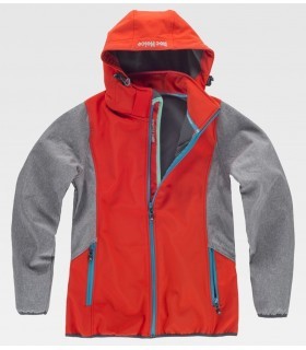 Cazadora Softshell RN1010003 de mujer combinada. ROC NEIGE 15