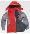 Cazadora Softshell RN1010003 de mujer combinada. ROC NEIGE 16