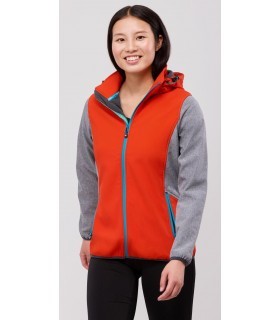 Cazadora Softshell RN1010003 de mujer combinada. ROC NEIGE 18