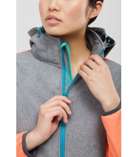 Cazadora Softshell RN1010004 de mujer combinada. ROC NEIGE 6