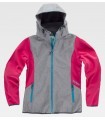 Cazadora Softshell RN1010004 de mujer combinada. ROC NEIGE 8