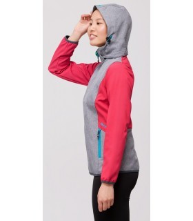 Cazadora Softshell RN1010004 de mujer combinada. ROC NEIGE 12
