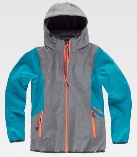 Cazadora Softshell RN1010004 de mujer combinada. ROC NEIGE 13