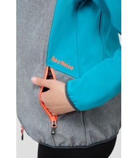Cazadora Softshell RN1010004 de mujer combinada. ROC NEIGE 18